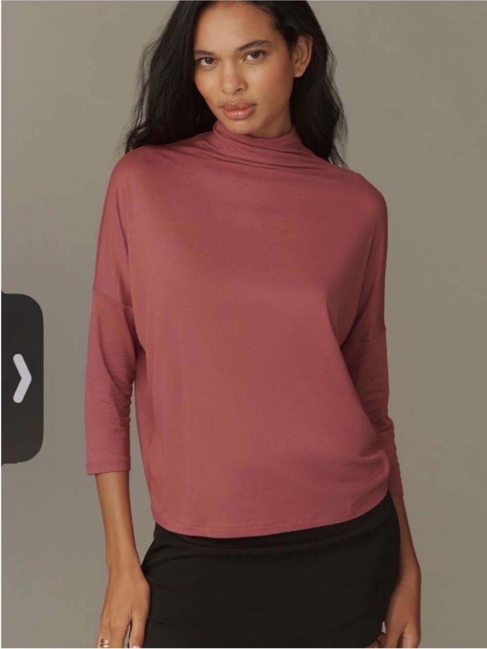 By Anthropologie Dolman Turtleneck Top medium